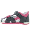 Baby new walking ortho supportive ankle high sandals