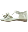 Gold Leather Sandals for a Girl Closed Heel | Pronation Corrective Gold Leather Sandals for a Girl Closed Heel | Pronation Corrective