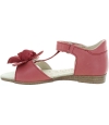 Orange closed back older girl ortho sandals 