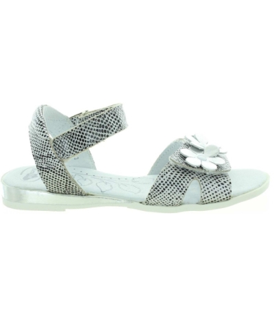 European silver leather adjust sandals for girls European silver leather adjust sandals for girls