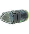 Leather medical shoes with good arches for baby boys