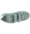 Flexible gray shoes for a boy from Europe