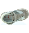 Foot supination beige high top baby shoes Foot supination beige high top baby shoes