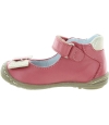 Orange leather orthopedic baby shoes Orange leather orthopedic baby shoes