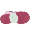 Pink leather girls shoes for babies first steps Pink leather girls shoes for babies first steps