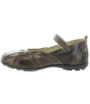 Children brown corrective leather shoes