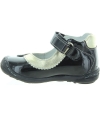 Baby Girl Black Patent Leather Shoes | Ankle High Support