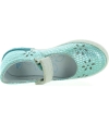 Foot anti smell blue leather shoes for girls Foot anti smell blue leather shoes for girls