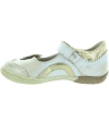 High arch girls shoes in gold leather with support High arch girls shoes in gold leather with support