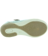 Natural leather mint shoes for girls