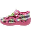 Canvas shoes for child taking first steps made in Europe