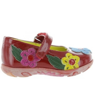 Toddler red patent leather shoes for girls