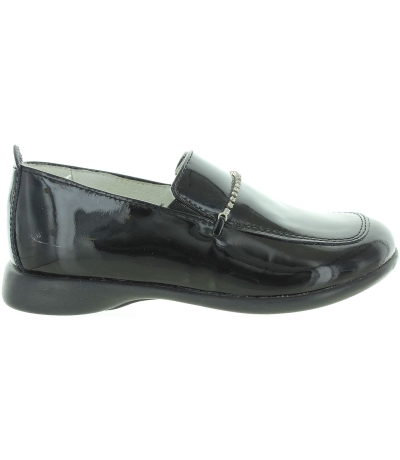 Girls leather lofaers from Europe with arches