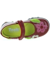 Special red shoes from Italy with support